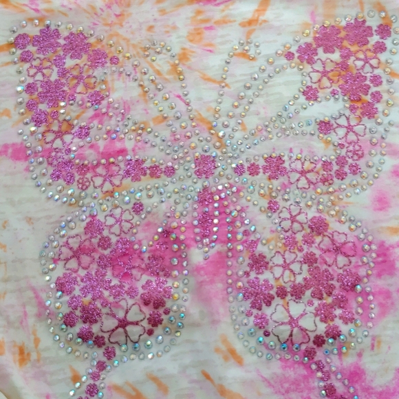 ☀SALE 4 for$20☀                Girls Butterfly Top - Picture 2 of 4